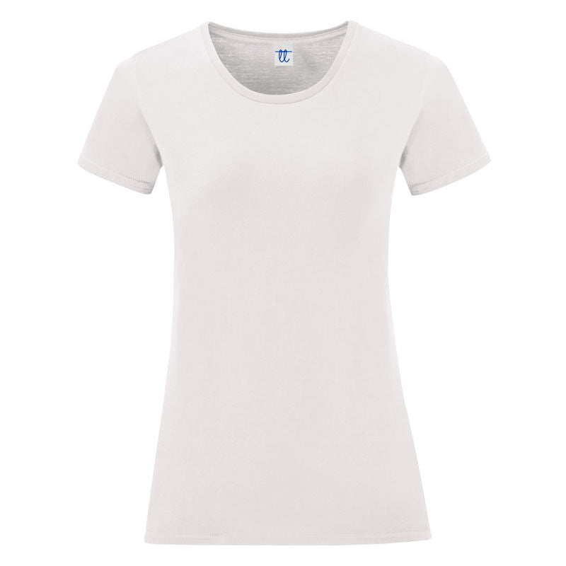 T-Shirt SARCASTICO Donna Cotone Organico Inspire -scritta sul retro- "NON SEGUIRMI MI SONO PERSA ANCH'IO"