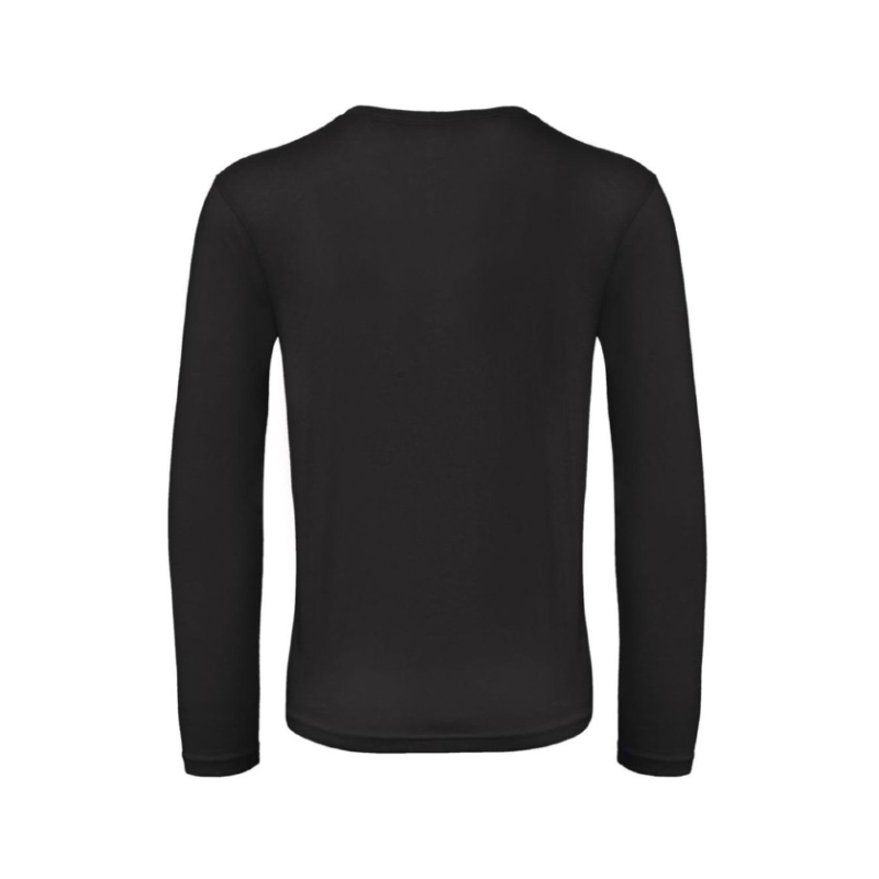 T-Shirt SARCASTICO Uomo Cotone Organico Inspire Manica Lunga "HO SEMPRE USATO IL SARCASMO. ORA PASSERÒ AL FUCILE"