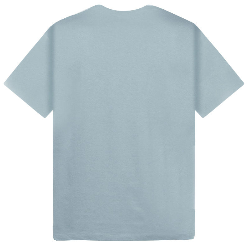 T-Shirt SARCASTICO Uomo Cotone Organico Inspire "VOGLIO VIVERE NEL VILLAGGIO DOVE C'È UNO SCEMO SOLO"