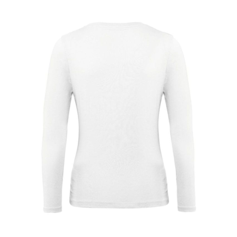 T-Shirt SARCASTICO Donna Cotone Organico Inspire Manica Lunga "CARO BABBO NATALE POSSO SPIEGARTI TUTTO!"