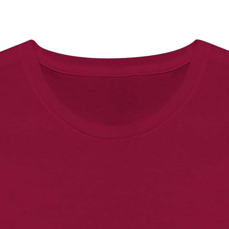 T-Shirt SARCASTICO Uomo Cotone Organico Inspire "LA SERA LEONI MATTINA SO CAZZI"