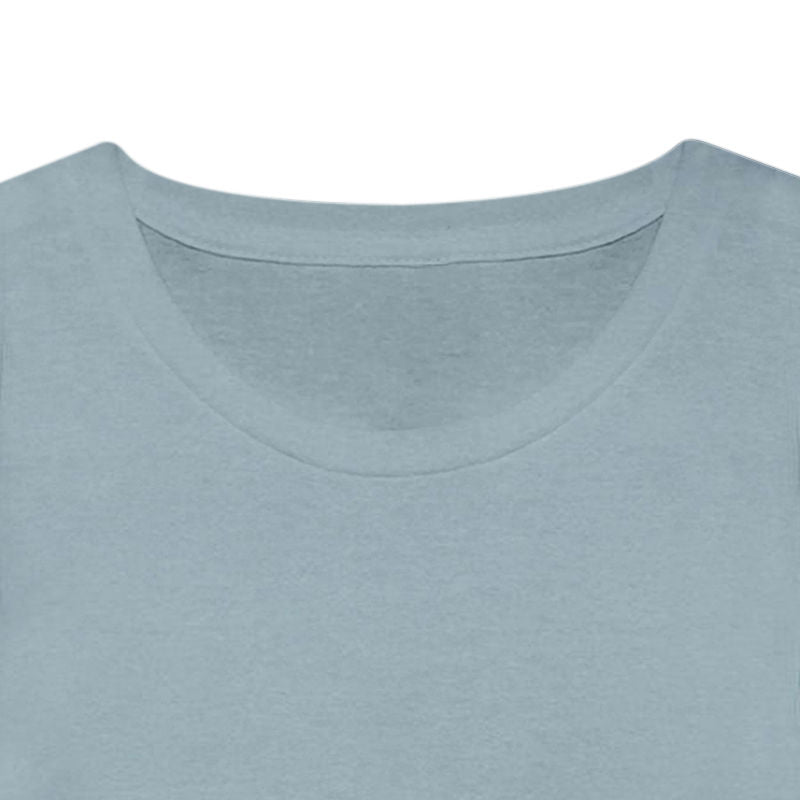 T-Shirt SARCASTICO Uomo Cotone Organico Inspire -scritta sul retro-"DON'T FOLLOW ME, I'M LOST TOO"