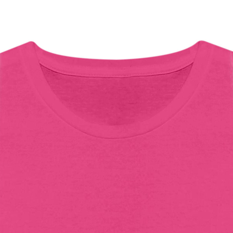 T-Shirt SARCASTICO Donna Cotone Organico Inspire "FIDARSI È BENE COSTRUIRSI UN FOSSATO CON DEI COCCODRILLI È MEGLIO"