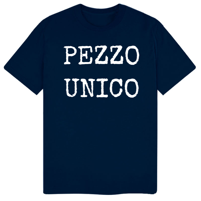 T-Shirt SARCASTICO Uomo Cotone Organico Inspire "PEZZO UNICO"